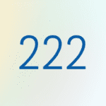 El poderoso significado espiritual del número 222